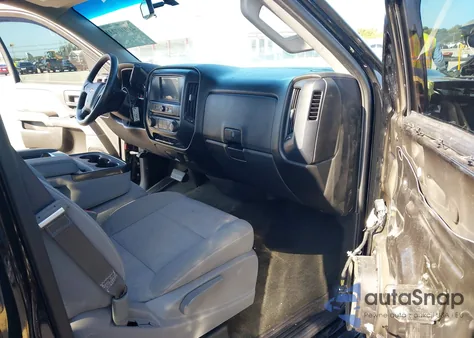 2017 Chevrolet Silverado 1500 Custom from USA, damaged, VIN 1GCRCPEH7HZ262983